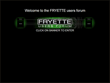 Tablet Screenshot of fryette-users.com